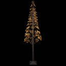 Starburst-juletræ Brun 25 x 25 x 210 cm Plastik 560 LED'er
