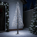 Starburst-juletræ Brun 240 cm Plastik 688 LED'er