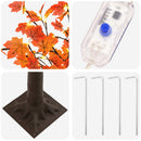 LED-lønnetræ Brun 22 x 22 x 150 cm Plastik 96 LED'er