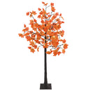 LED-lønnetræ Brun 22 x 22 x 150 cm Plastik 96 LED'er