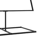 Metal juletræ KUOPIO 210 cm Metal Sort