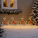 Jule Rensdyr 4 stk. 180 LED'er Varm hvid