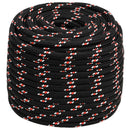 Multifunktionelt universaltov 14 mm 25 m Sort og rød PP