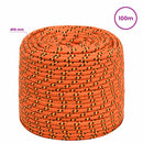Multifunktionelt universaltov 10 mm 100 m Orange PP