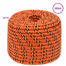 Multifunktionelt universaltov 12 mm 100 m Orange PP