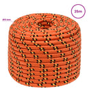 Multifunktionelt universaltov 12 mm 25 m Orange PP