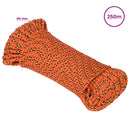 Multifunktionelt universaltov 3 mm 250 m Orange PP
