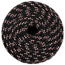 Multifunktionelt universaltov 6 mm 250 m Sort og rød PP