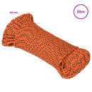 Multifunktionelt universaltov 4 mm 25 m Orange PP