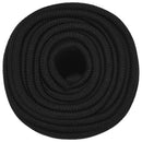 Multifunktionelt universaltov 12 mm 50 m Sort Polyester