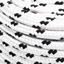 Multifunktionelt universaltov 8 mm 25 m Hvid Polyester