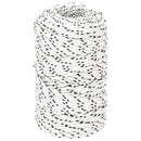 Multifunktionelt universaltov 2 mm 500 m Hvid Polyester