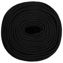 Multifunktionelt universaltov 8 mm 50 m Sort Polyester