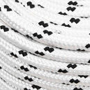 Multifunktionelt universaltov 12 mm 25 m Hvid Polyester
