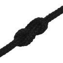 Multifunktionelt universaltov 2 mm 100 m Sort Polyester