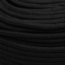 Multifunktionelt universaltov 8 mm 250 m Sort Polyester