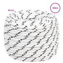 Multifunktionelt universaltov 12 mm 100 m Hvid Polyester