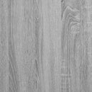 5-delt LED TV-skab Grå Sonoma Konstrueret træ