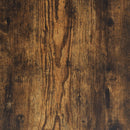 vinylskab 84,5x38x48 cm konstrueret træ røget egetræsfarve