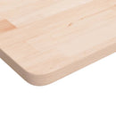 arbejdsbænk 100x60x(71,5-98) cm massivt egetræ rektangulær - xlshop.dk
