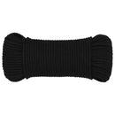 arbejdsreb 4 mm 500 m polyester sort - xlshop.dk