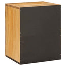 Badeværelse Hænge Skab Brun 38 x 33 x 48 cm Massivt mangotræ - xlshop.dk