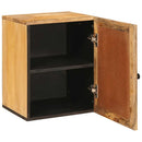 Badeværelse Hænge Skab Brun 38 x 33 x 48 cm Massivt mangotræ - xlshop.dk