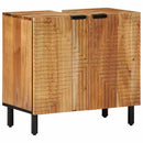 Badeværelsesskabsunder Brun 62 x 33 x 58 cm Massivt mangotræ - xlshop.dk