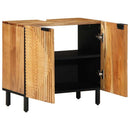 Badeværelsesskabsunder Brun 62 x 33 x 58 cm Massivt mangotræ - xlshop.dk