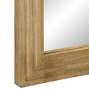 badeværelsesspejl 50x70x3 cm massivt mangotræ brun - xlshop.dk