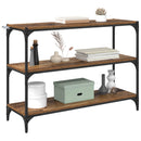 Bogskab Gammelt træ 100 x 33 x 70,5 cm Ingeniørt træ og jern - xlshop.dk