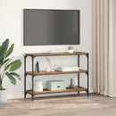 Bogskab Gammelt træ 100 x 33 x 70,5 cm Ingeniørt træ og jern - xlshop.dk