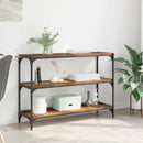 Bogskab Gammelt træ 100 x 33 x 70,5 cm Ingeniørt træ og jern - xlshop.dk