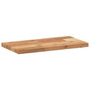 bordplade 60x20x2 cm rektangulær massivt akacietræ - xlshop.dk