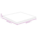 bordplade 90x90x2,5 cm bambus - xlshop.dk