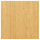 bordplade 90x90x2,5 cm bambus - xlshop.dk