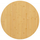bordplade Ø80x1,5 cm bambus - xlshop.dk