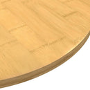 bordplade Ø80x1,5 cm bambus - xlshop.dk