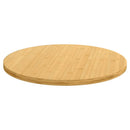 bordplade Ø80x2,5 cm bambus - xlshop.dk