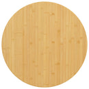bordplade Ø80x2,5 cm bambus - xlshop.dk