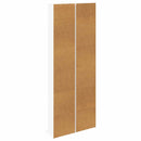 CD Skab 2 stk. Hvid 33 x 23,5 x 175 cm Konstrueret træ - xlshop.dk