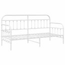 Dagsengramme Hvid 75 x 190 cm Pulverlakeret stål - xlshop.dk