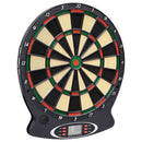 elektronisk dartskive med dartpile polypropylen sort - xlshop.dk