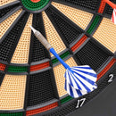 elektronisk dartskive med dartpile polypropylen sort - xlshop.dk