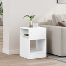 Endebord Hvid 30,5 x 30 x 45 cm Konstrueret træ - xlshop.dk