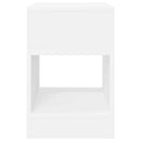 Endebord Hvid 30,5 x 30 x 45 cm Konstrueret træ - xlshop.dk