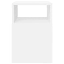 Endebord Hvid 30,5 x 30 x 45 cm Konstrueret træ - xlshop.dk