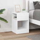 Endebord Hvid 30,5 x 30 x 45 cm Konstrueret træ - xlshop.dk