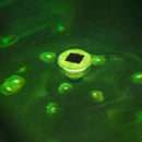 Flydende Sollys med LED-lysstrimler Hvid Ø 7,6 cm PC og ABS - xlshop.dk