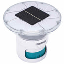 Flydende Sollys med LED-lysstrimler Hvid Ø 7,6 cm PC og ABS - xlshop.dk